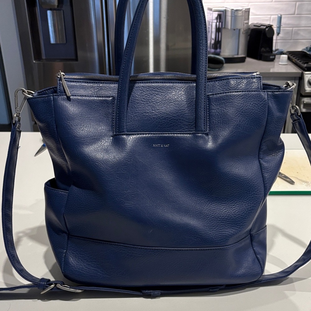 Matt & Nat Navy Tote Bag